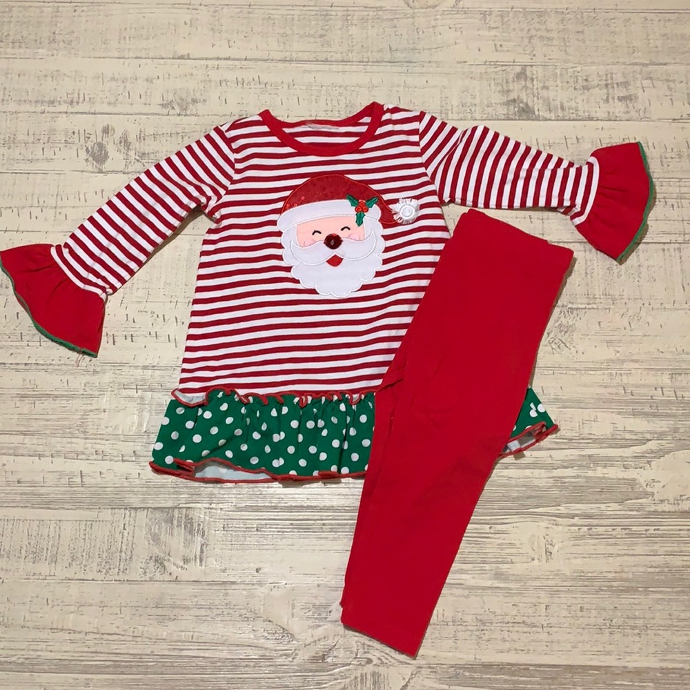 🔵 3/$30 | Bonnie Baby Christmas Outfit